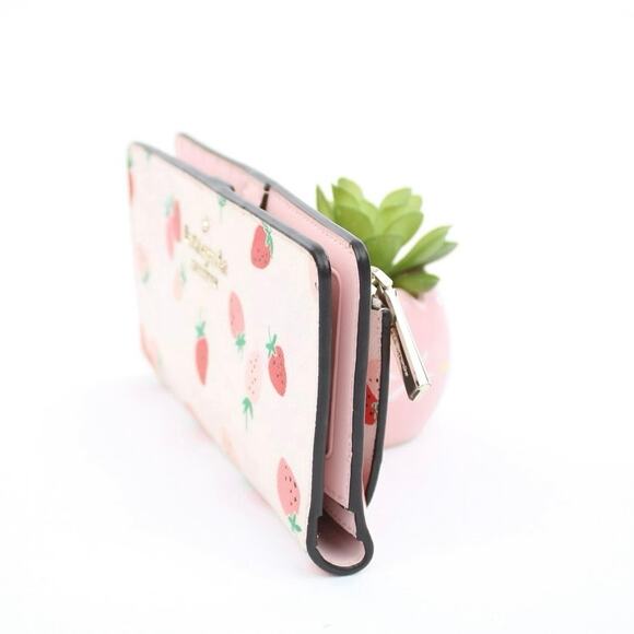 Kate Spade Pink Strawberry Wallet - Picture 3 of 7